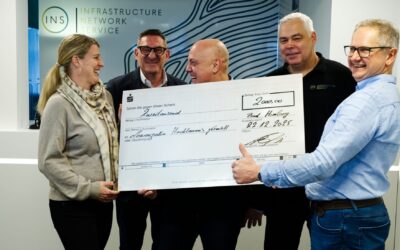 Weihnachtsspende der Firma INS Systems